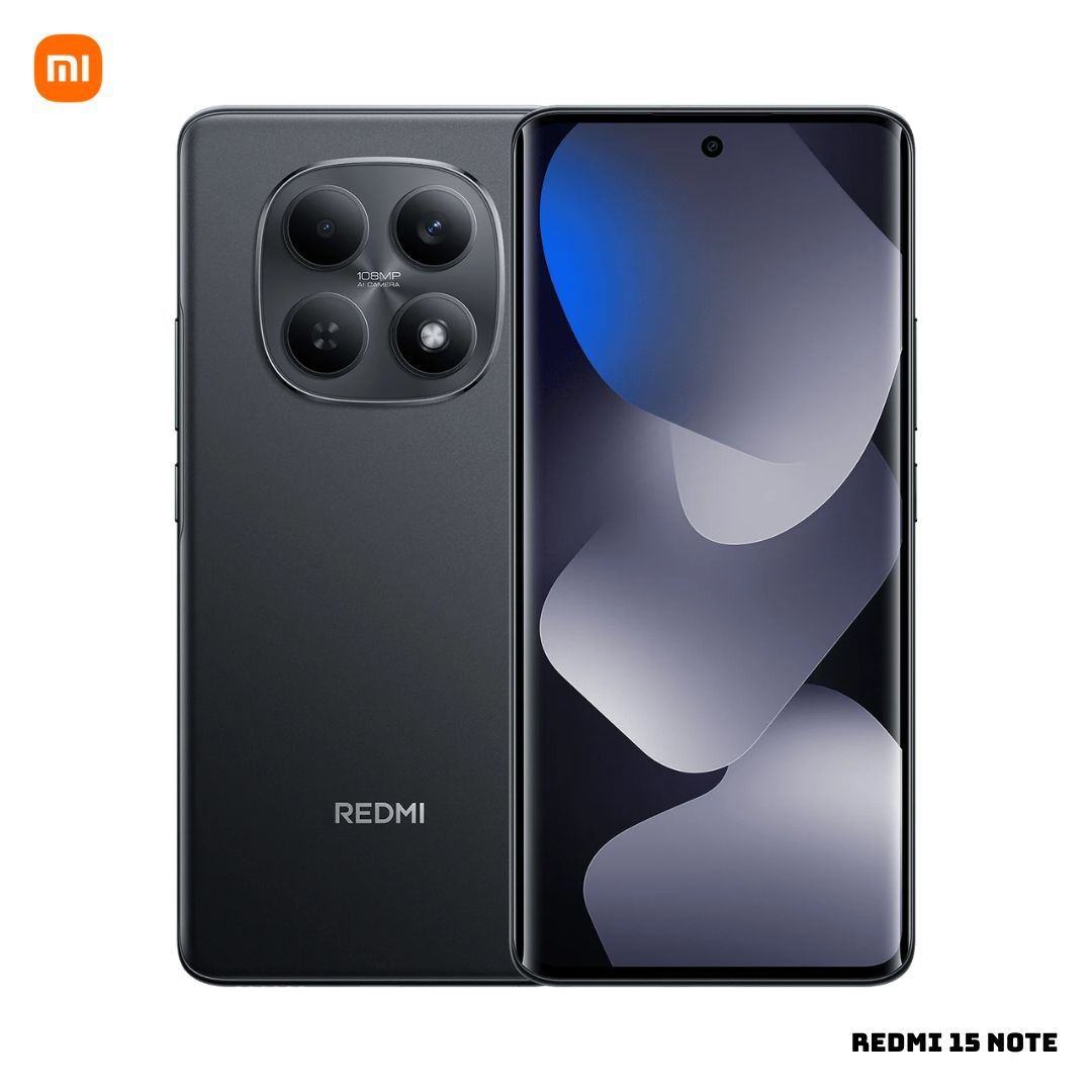 CELULAR XIAOMI REDMI NOTE 15 8GB RAM 256GB ROM - NEGRO