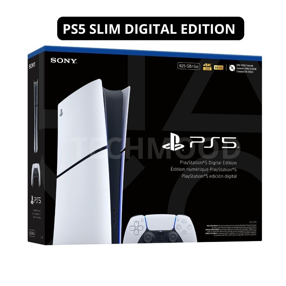 CONSOLA PS5 SLIM 4K 825 GB DIGITAL | BLANCO