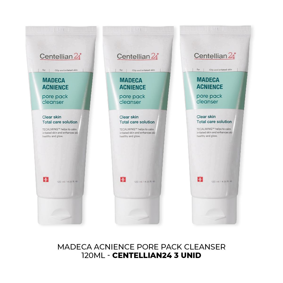 Madeca Acneica Pore Pack Cleanser 120ml Centellian24 3und