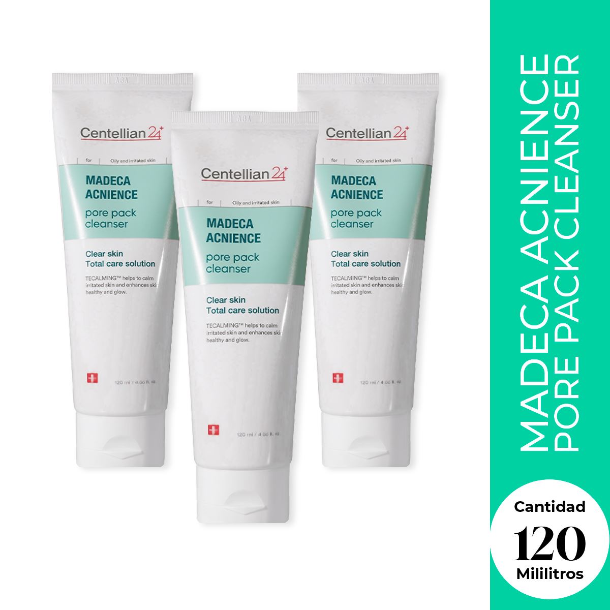 Madeca Acneica Pore Pack Cleanser 120ml Centellian24 3und