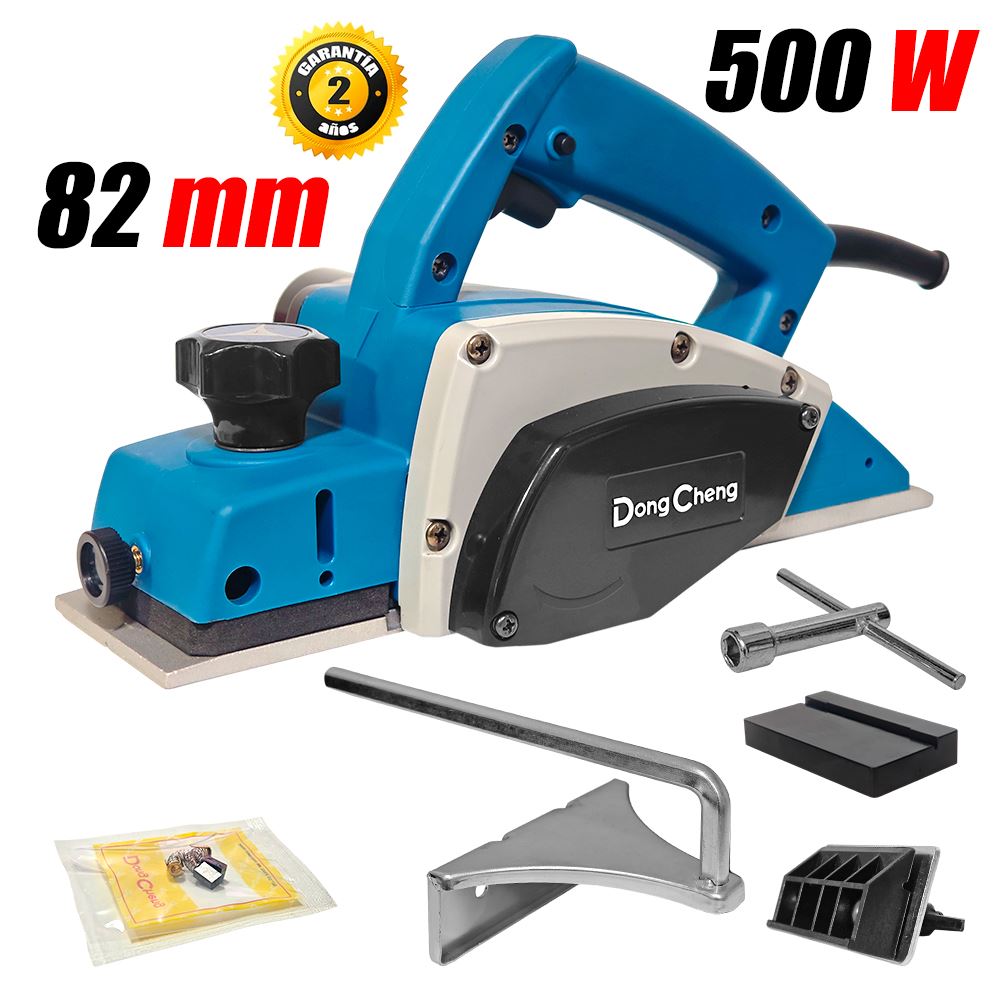 Cepillo Eléctrico de Mano Dongcheng DMB82 500W 82mm