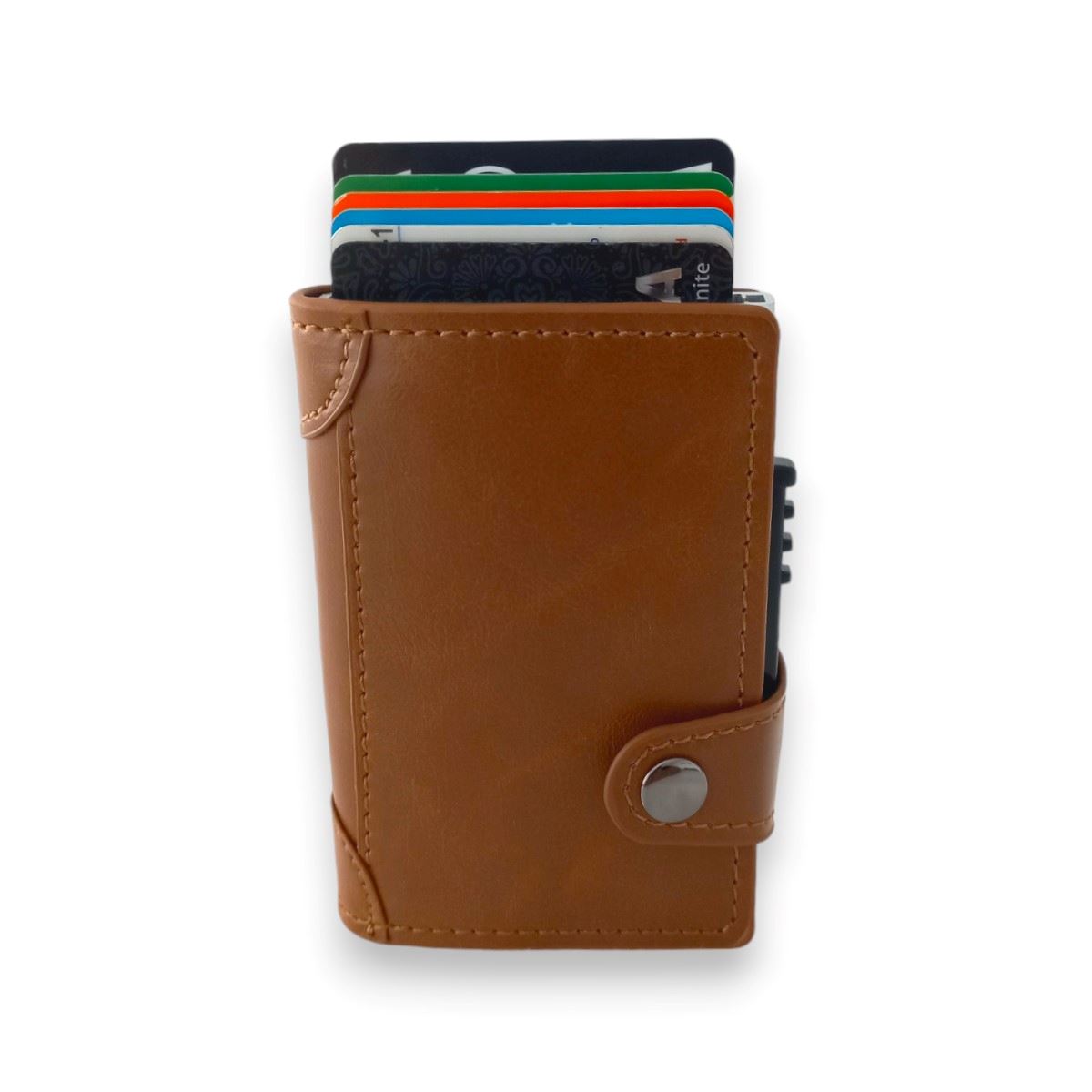 Billetera Cardholder modelo Cásico Apricot
