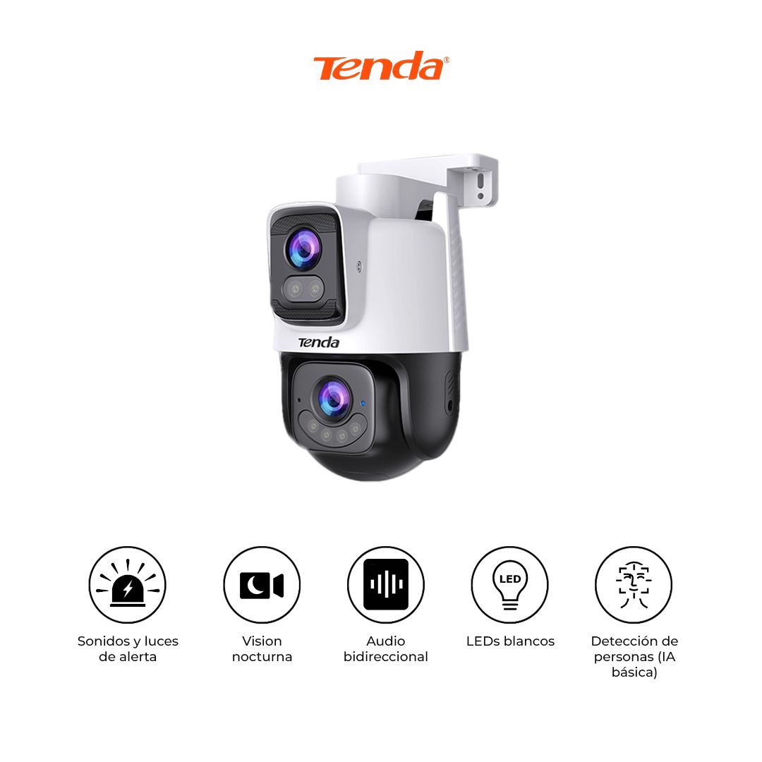 Cámara de seguridad Tenda CH9-WCA WiFi 6MP PTZ 360° Exterior