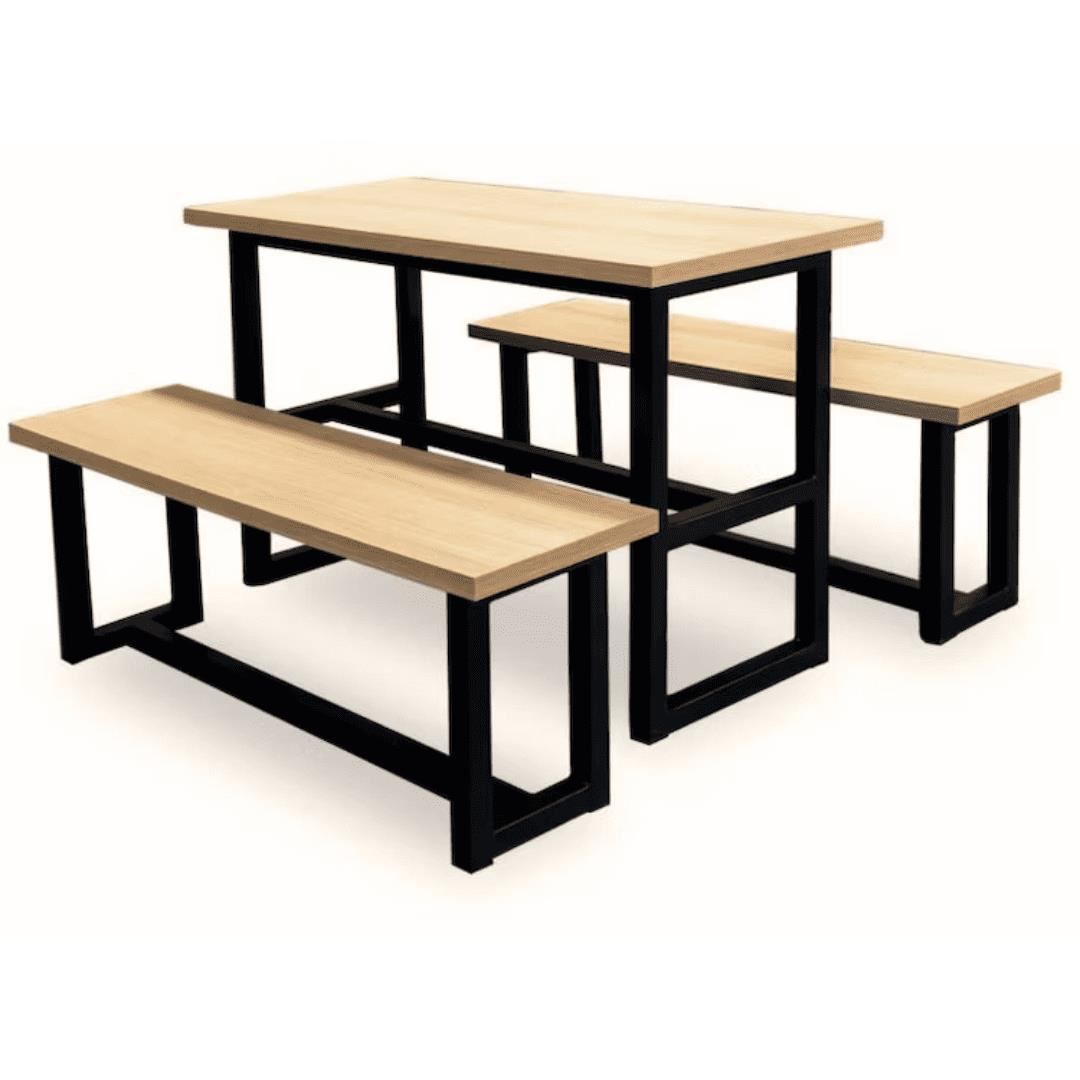 COMEDOR DE TERRAZA CHANG 2 BANCAS - FALOTIH 3M - FLT3MTERRA011