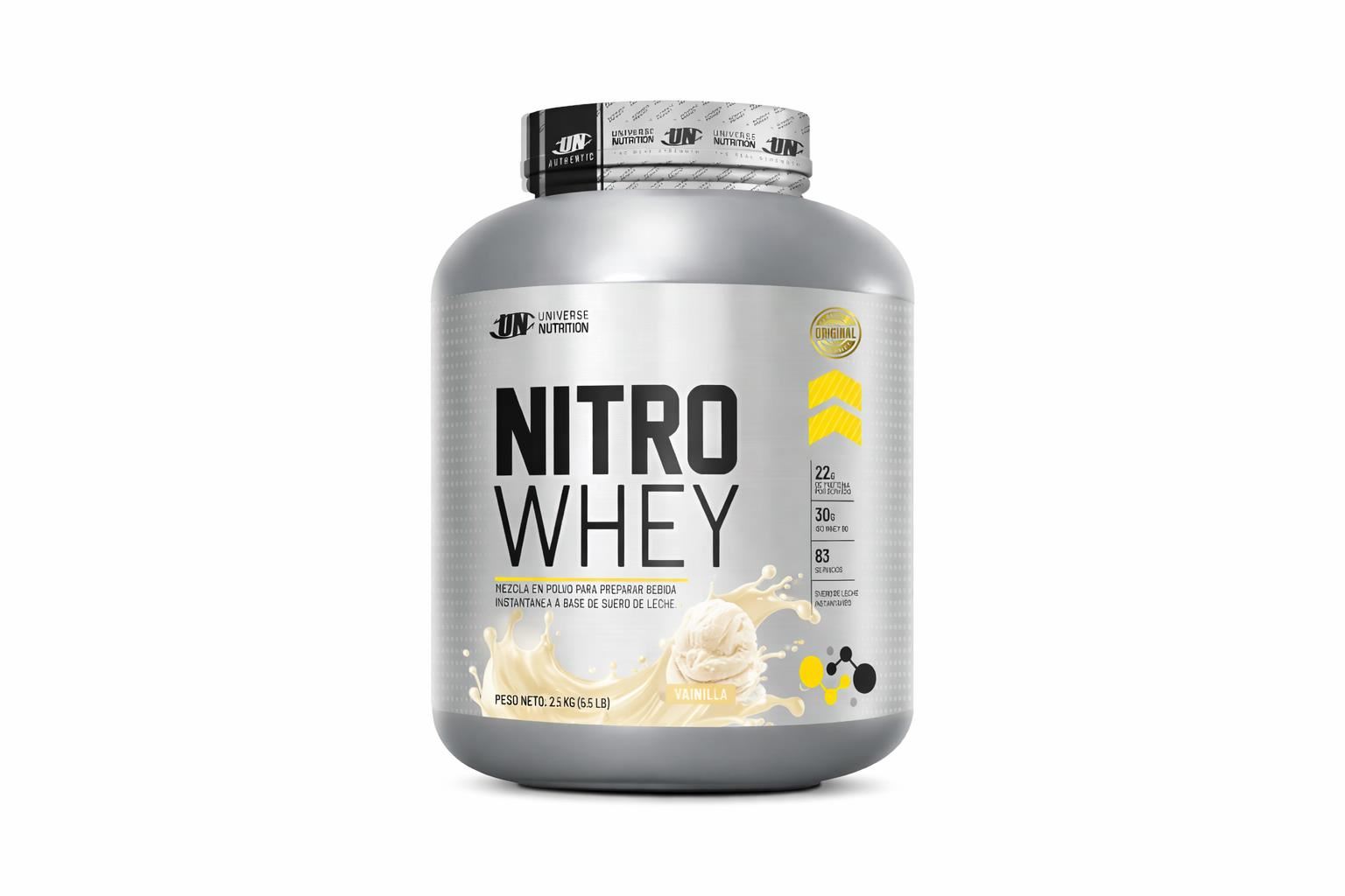 PROTEINA NITRO WHEY 2.5KG - VAINILLA