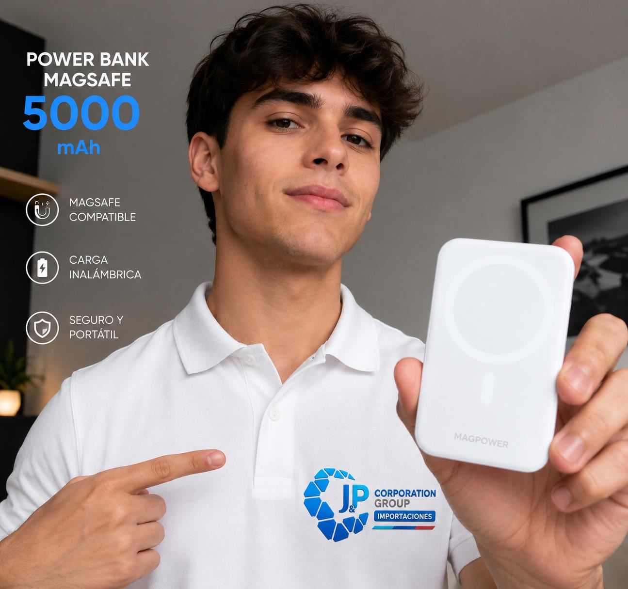 Power Bank - Bateria Externa 5.000 mAh MagSafe