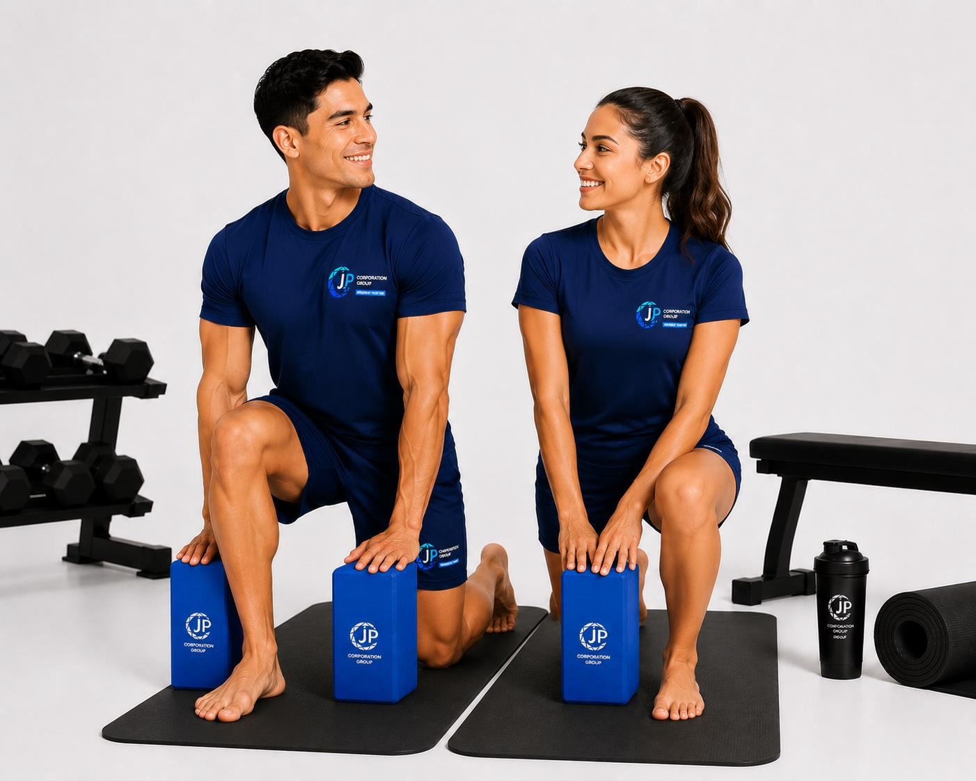 Ladrillo bloque para Yoga AZUL