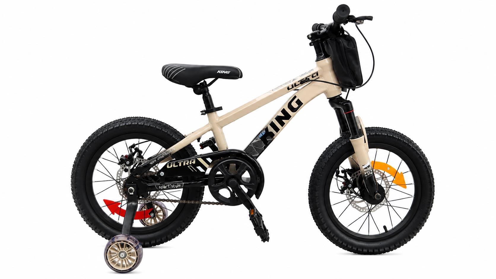 Bicicleta Box Aro 16 para niños- Beige