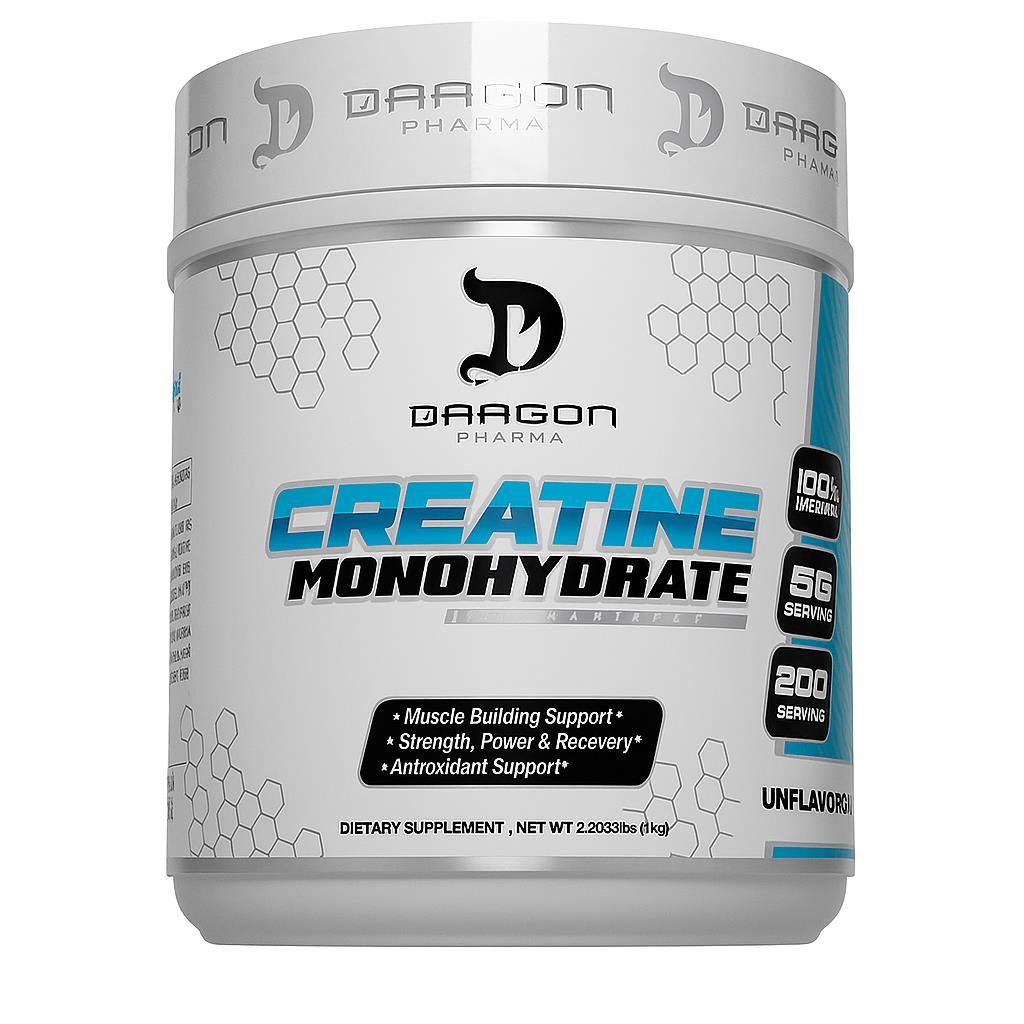CREATINA MONOHIDRATADA DRAGON PHARMA LABS 1 KILO