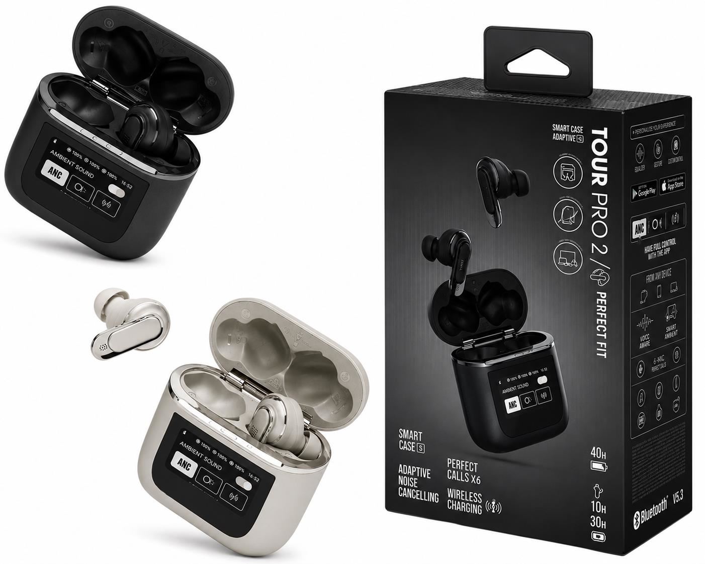 Audifonos Tour Pro 2 Negro