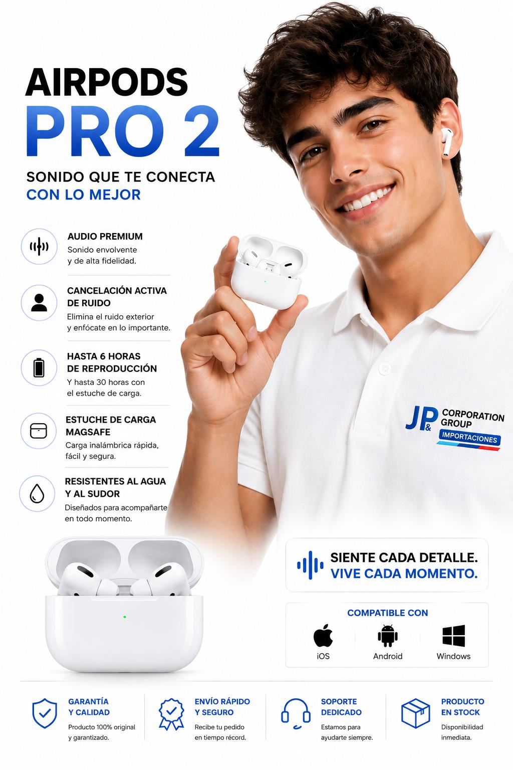Airpods Pro 2 (2 Gen) MagSafe GPS