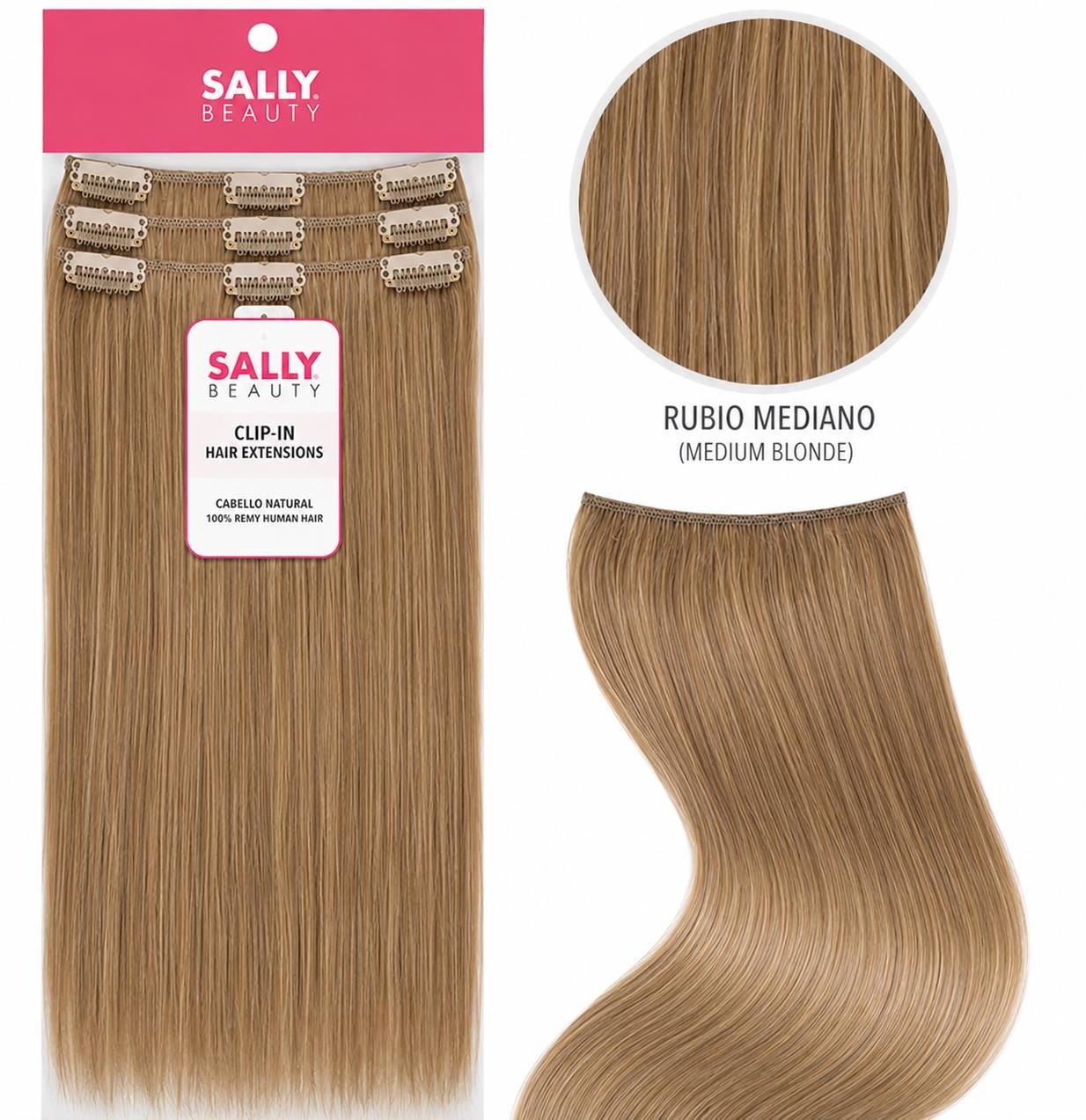 Extenciones Rubio Mediano - Sally