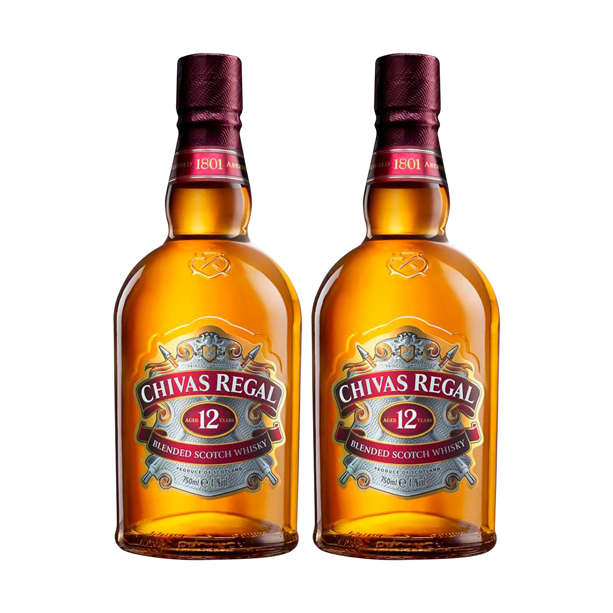 Duopack Chivas Regal 12 años, Escocia