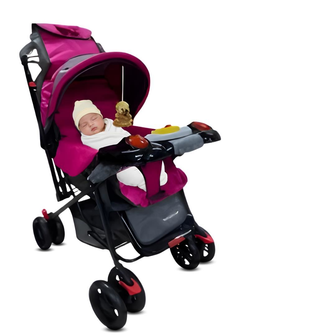 Coche Cuna «CHICKY» Edición Limitada Dark Pink