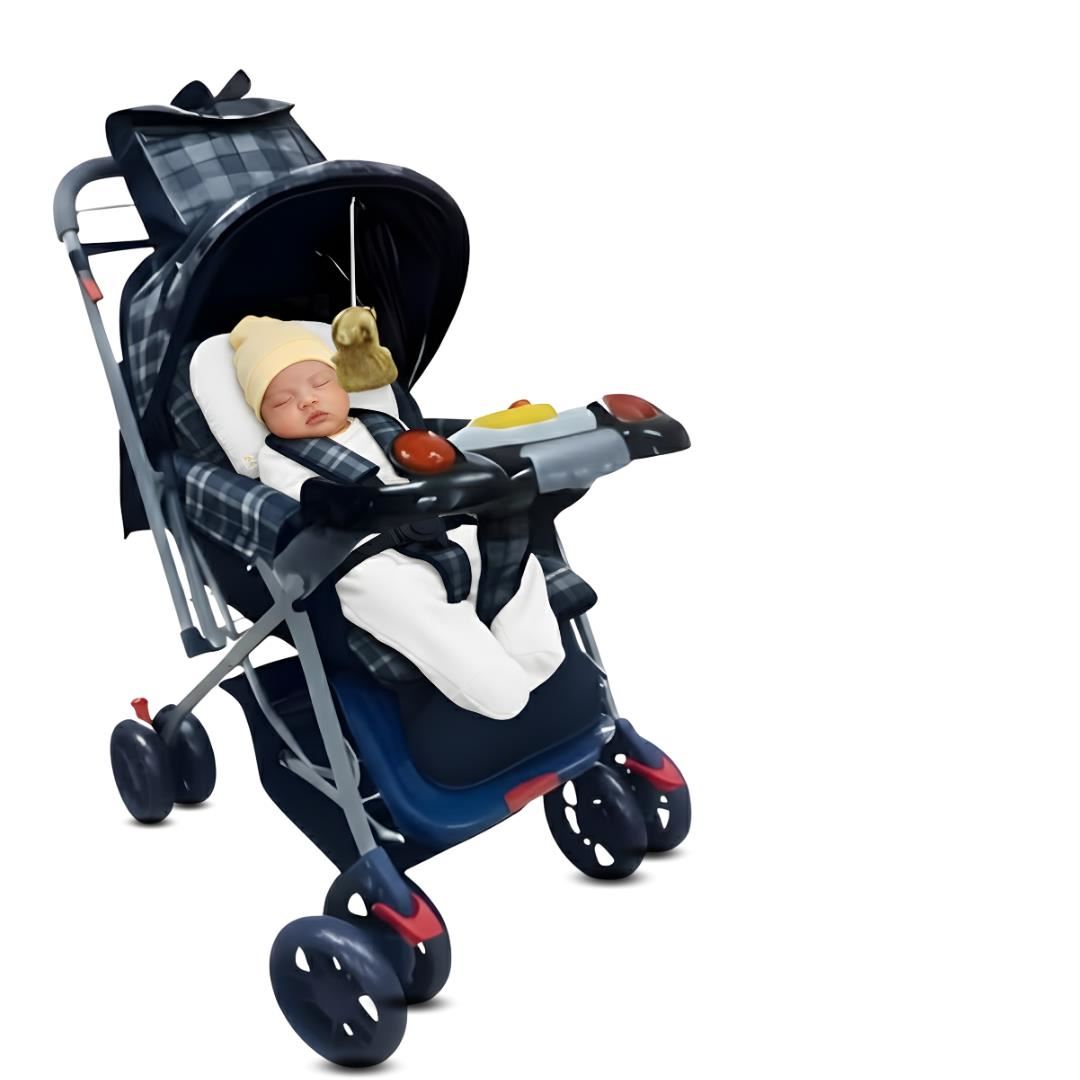 Coche Cuna «CHICKY» Edición Limitada Multi Blue