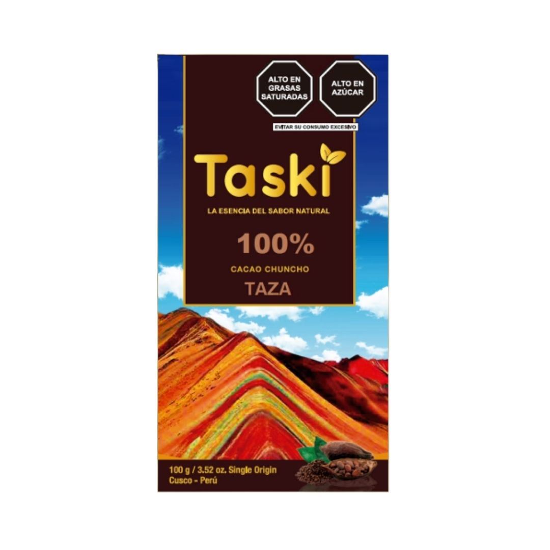 Chocolate TASKI 70% Cacao Sal de Maras 50gr /Chocolate Artesanal Gourmet Antioxidante