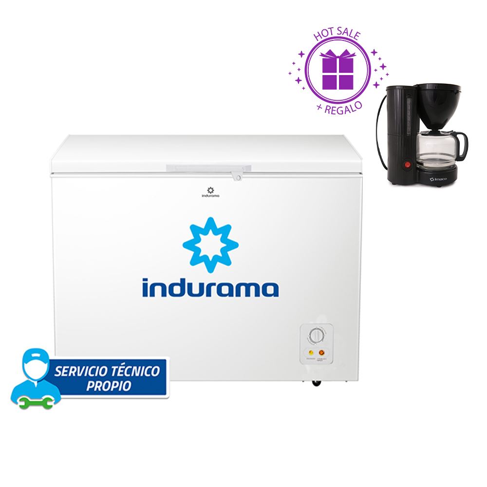Congeladora Dual Indurama CI-320BL 297L
