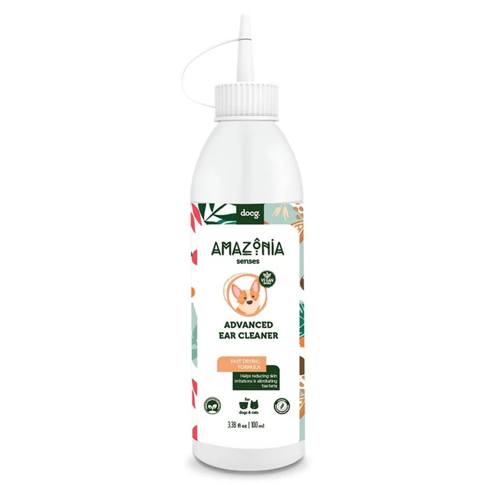 Limpiador de Oídos para Perros y Gatos Amazonia Senses 100ml