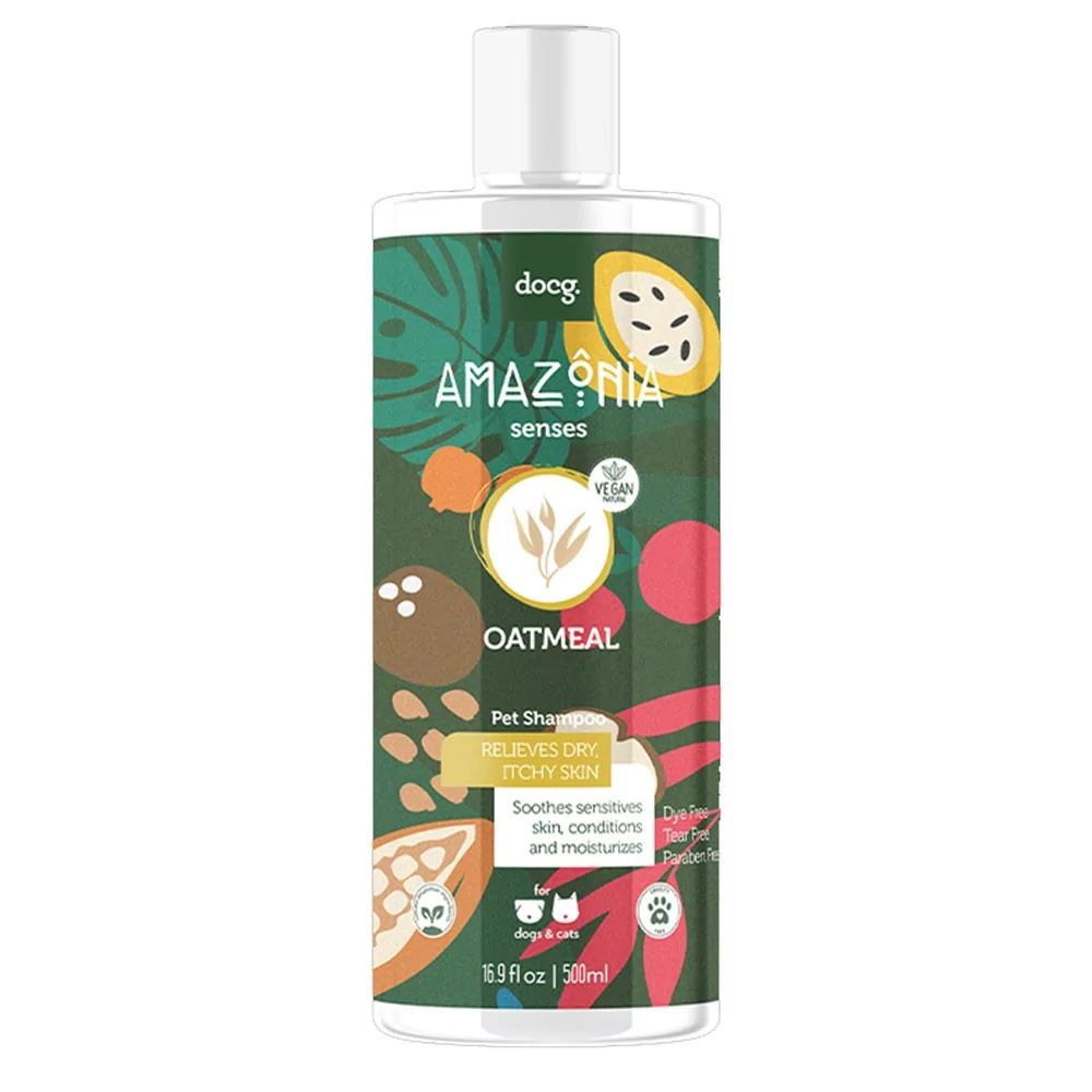 Shampoo para Perros y Gatos Amazonia Senses Avena 500ml