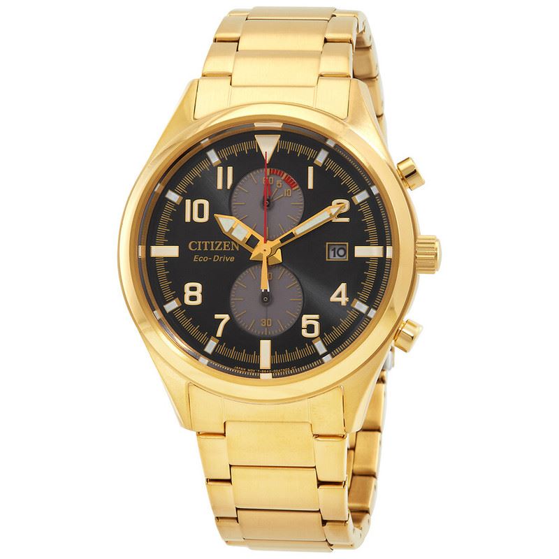 Citizen Chronograph Eco-Drive Anthracite Dial CA7022-87E