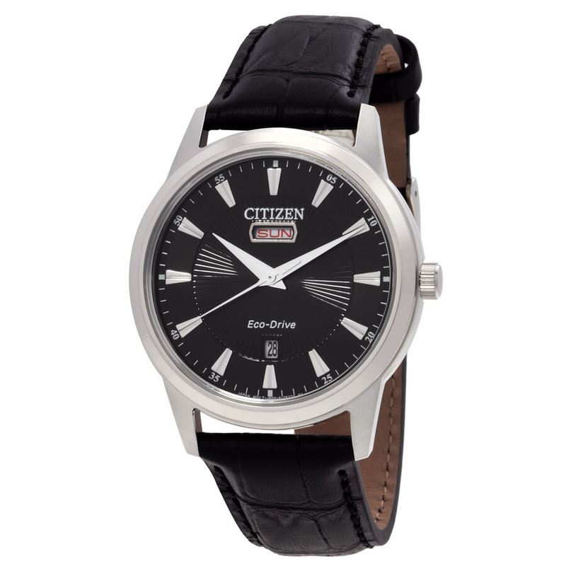 Citizen Eco-Drive Black Dial AW0100-27E