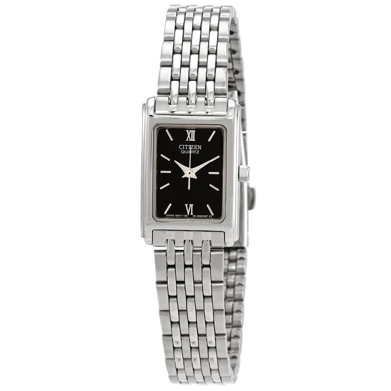 Citizen Quartz Black Dial Ladies Watch