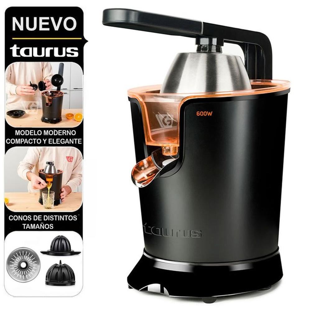 Exprimidor Taurus Citrus 600 Legend – Potente, Práctico y Elegante