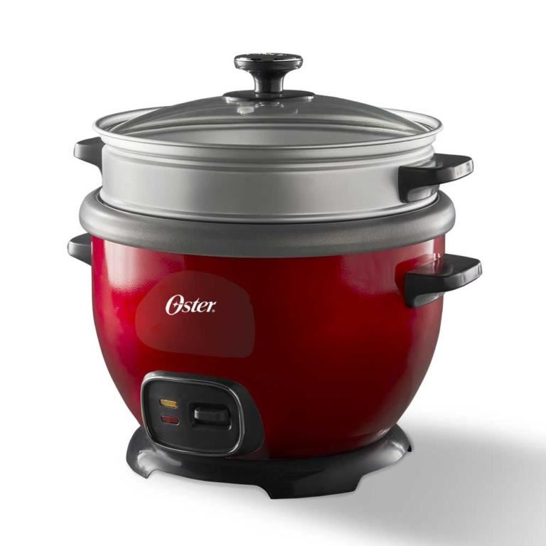 Olla Arrocera Oster 1.8 L Antiadherente CKSTRC5731R  Rojo