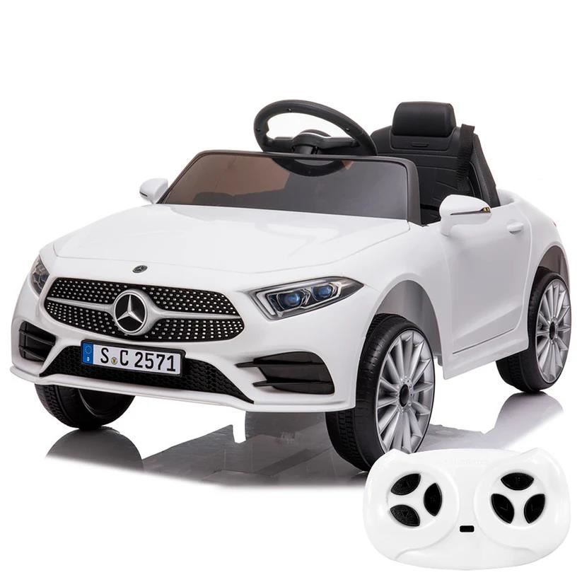 Carro A Batería Mercedes Benz Cl350 Original Licenciado 12V Blanco