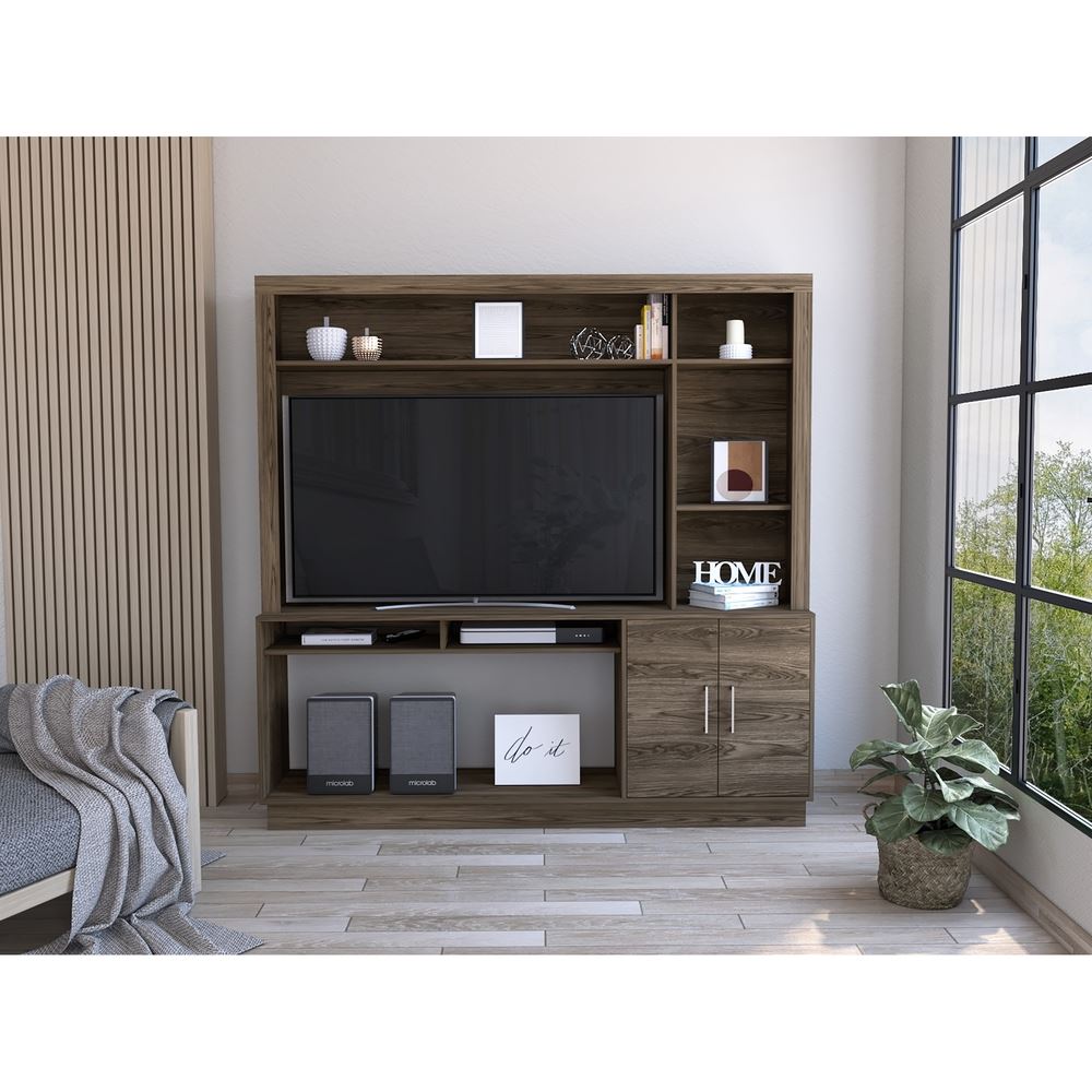 ESTANTE TV55 CANTABRIA 2 PUERTAS - MILAN | TUHOME