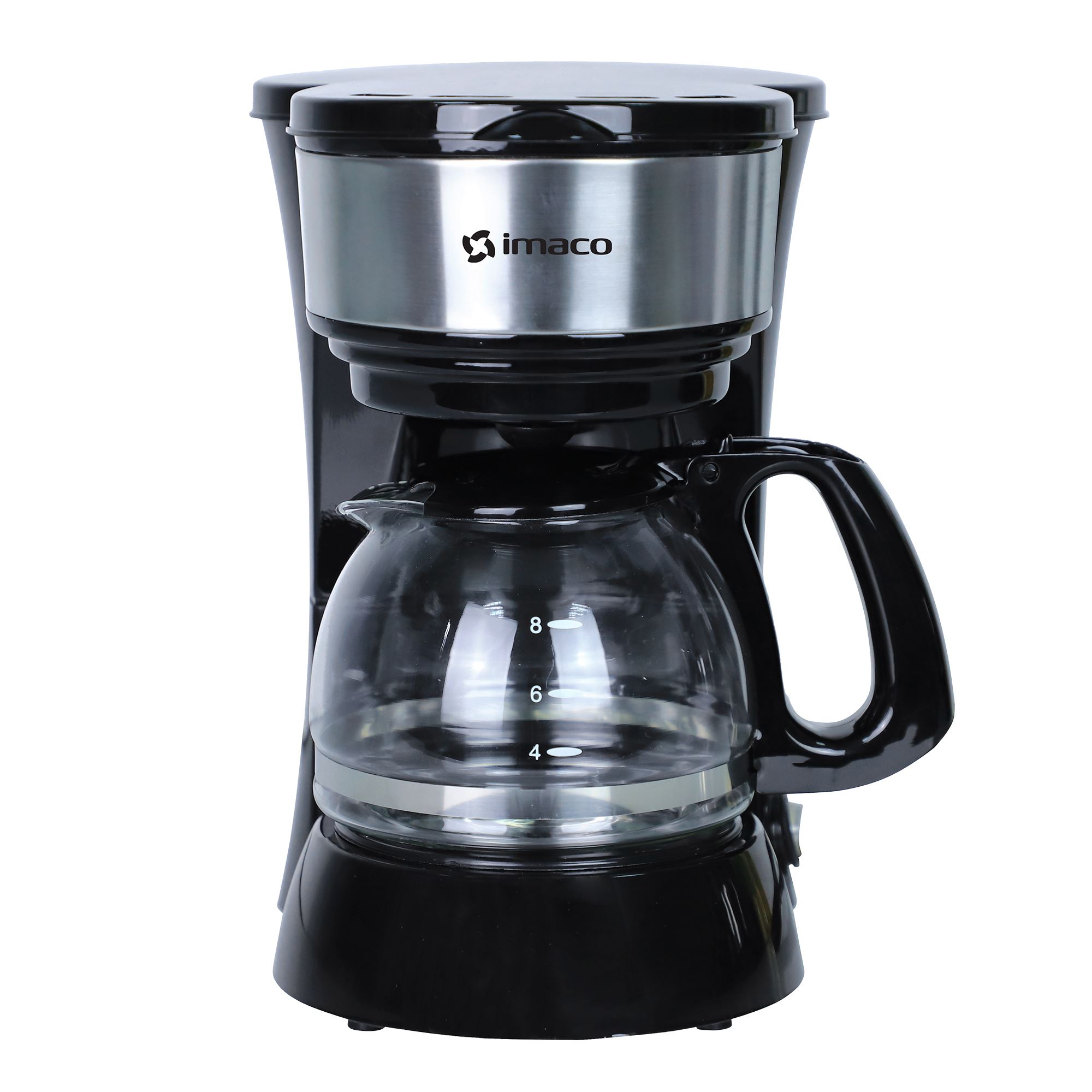 CAFETERA ELECTRICA 6 TZS PANEL DECORATIVO AC/INOX IMACO CM1123