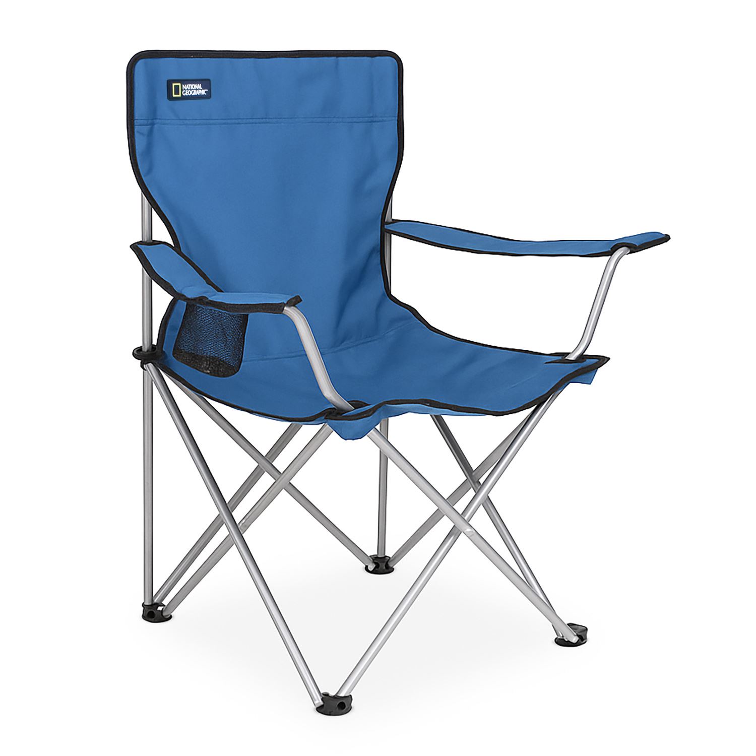 Silla De Camping Plegable Kenai Apoyabrazos Azul - National Geographic