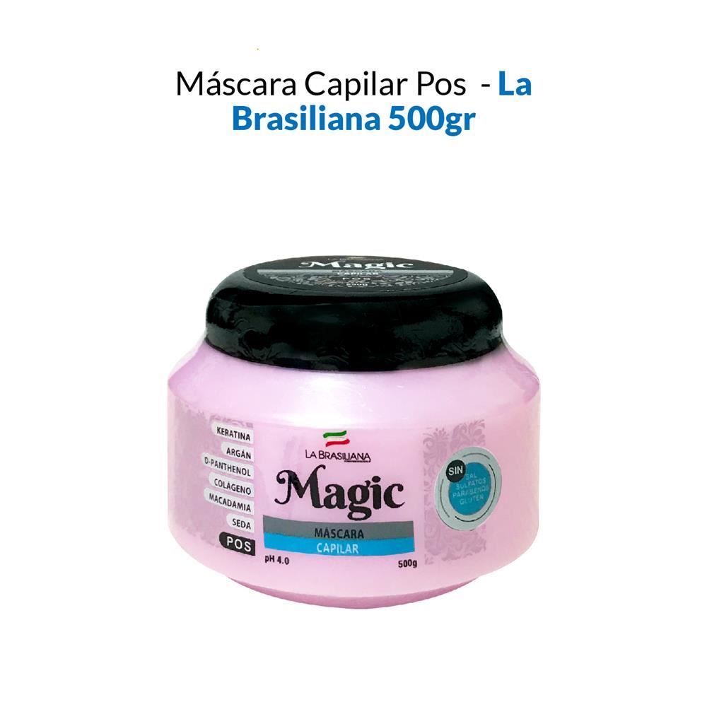 Máscara Capilar Pos- La Brasiliana 500 Gramos