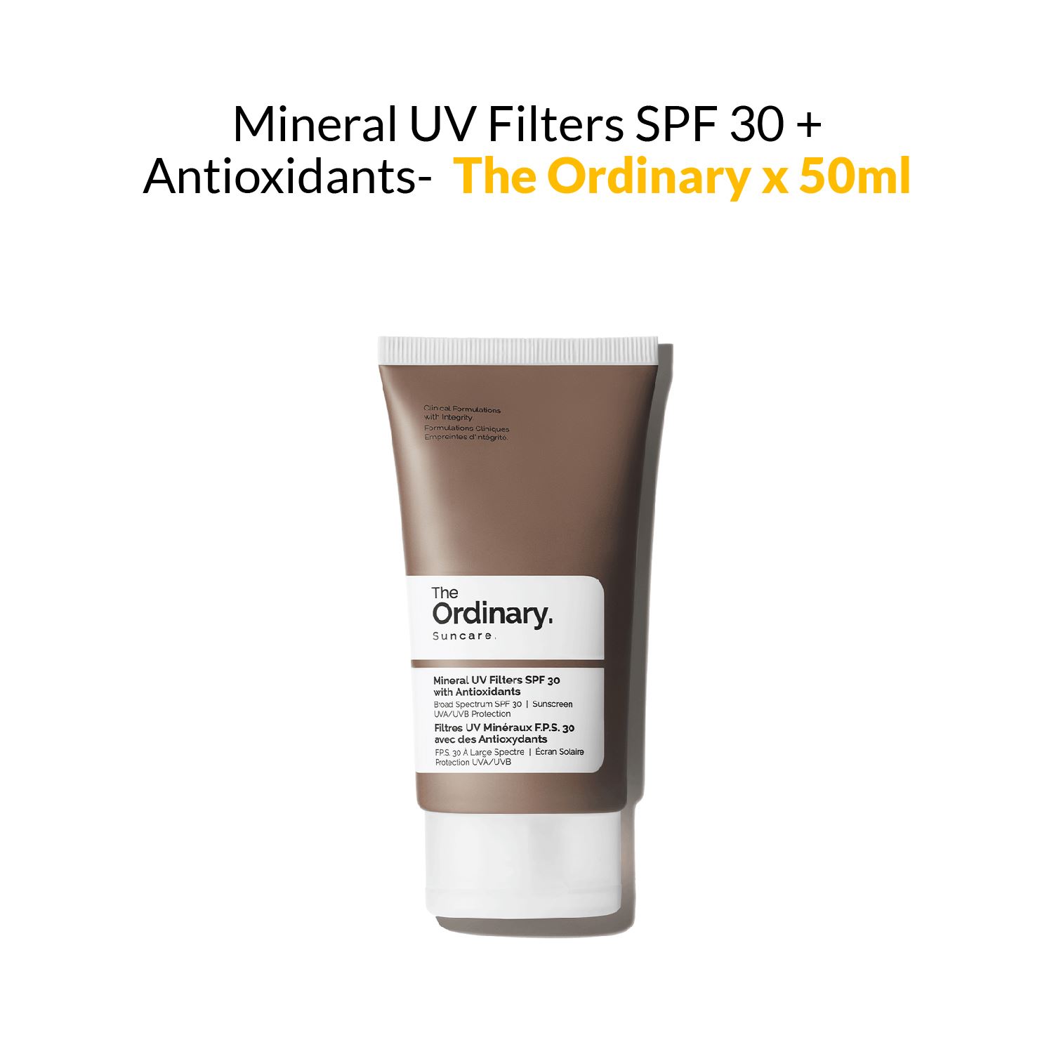 The Ordinary Mineral UV Filters FPS30 50ml