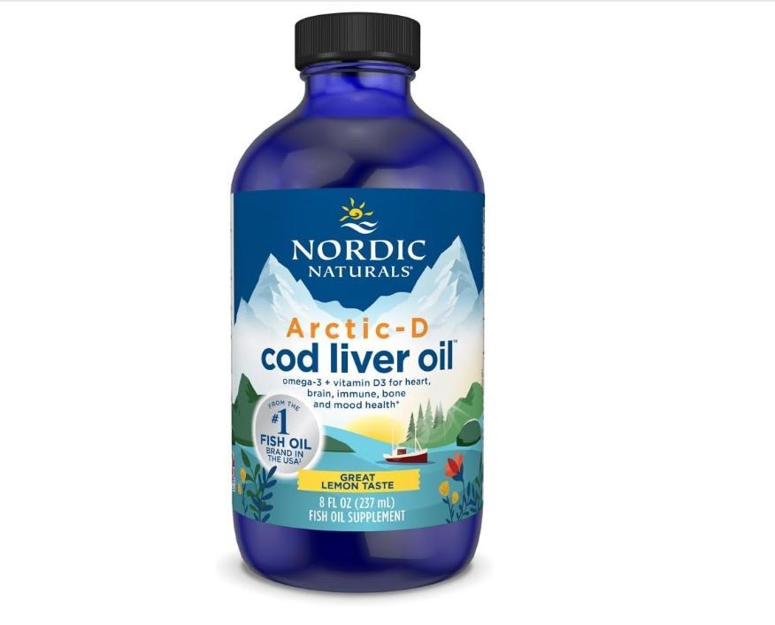 Nordic Naturals Arctic-D Cod liver oil + Vitamin D3 Liquid 237ml