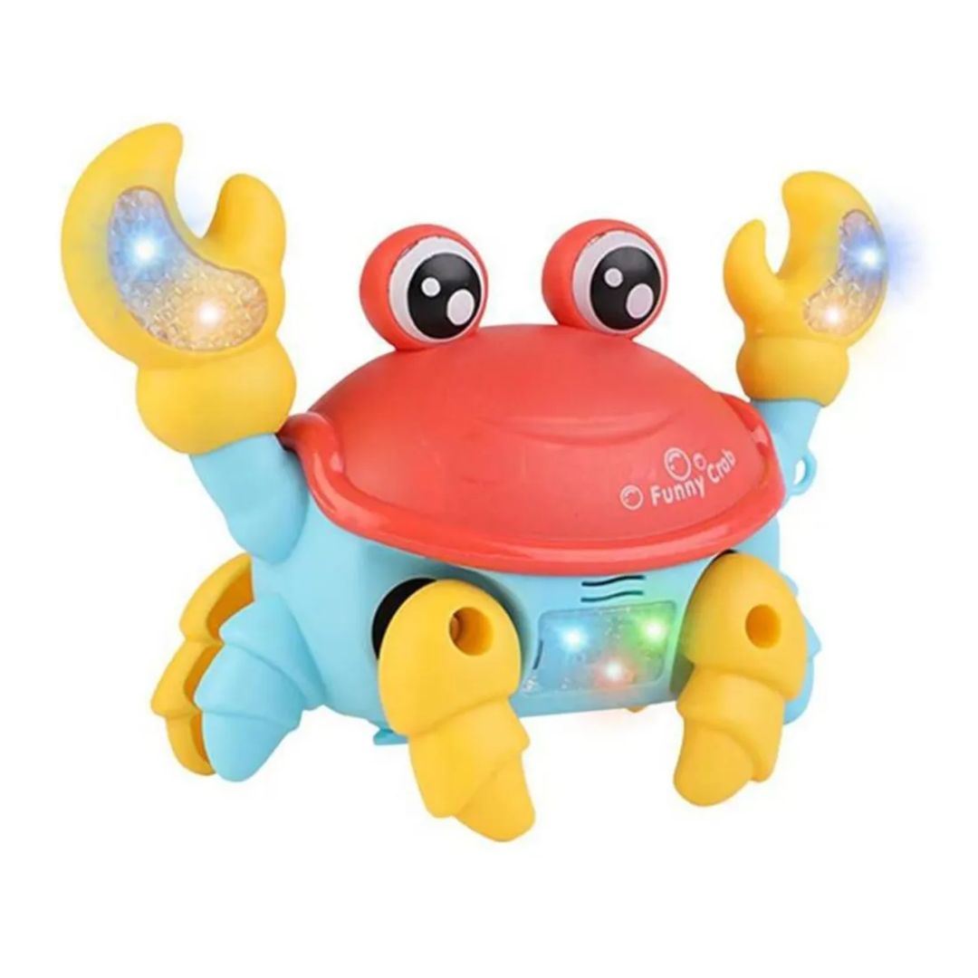 Cangrejo Bailarín Con Luces Y Sonidos Multicolor