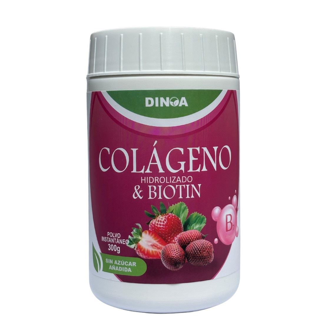 Colágeno Hidrolizado & Biotina Pote de 300gr