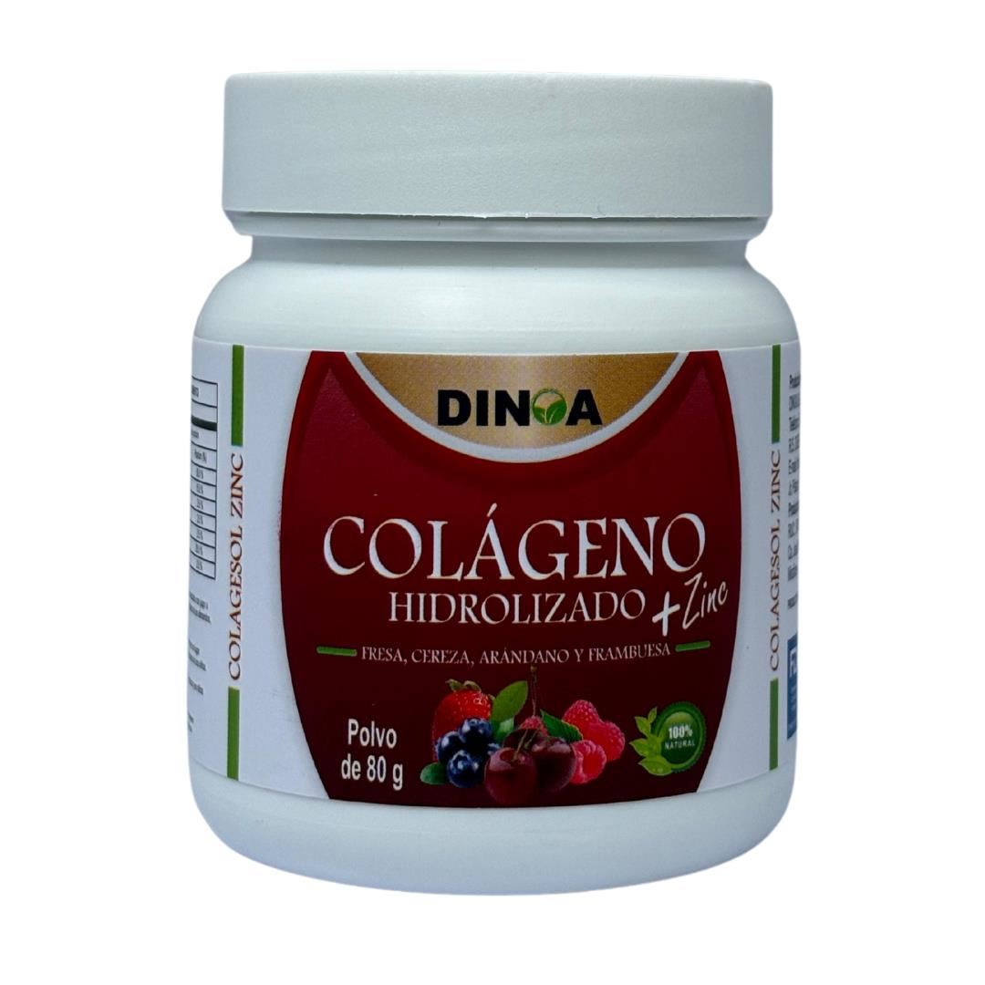 Colágeno Hidrolizado & Zinc Pote de 80gr