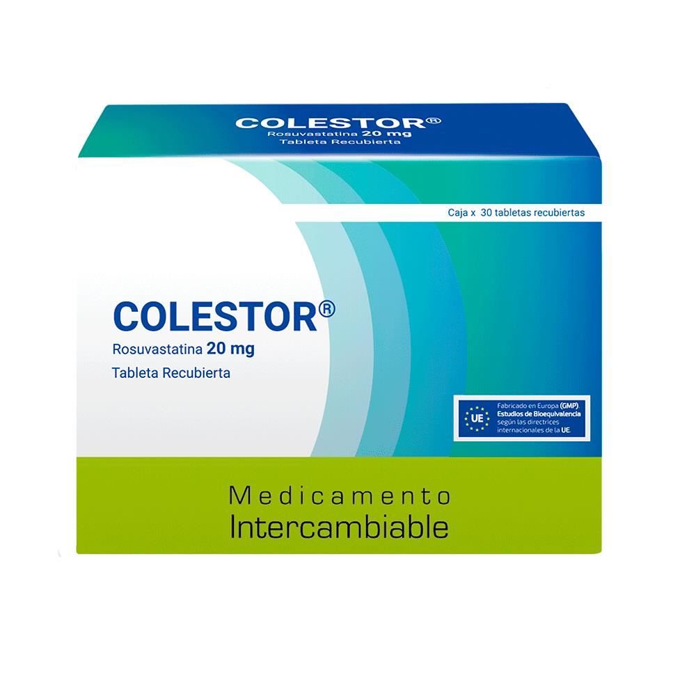 Colestor 20 mg Tabletas Recubiertas