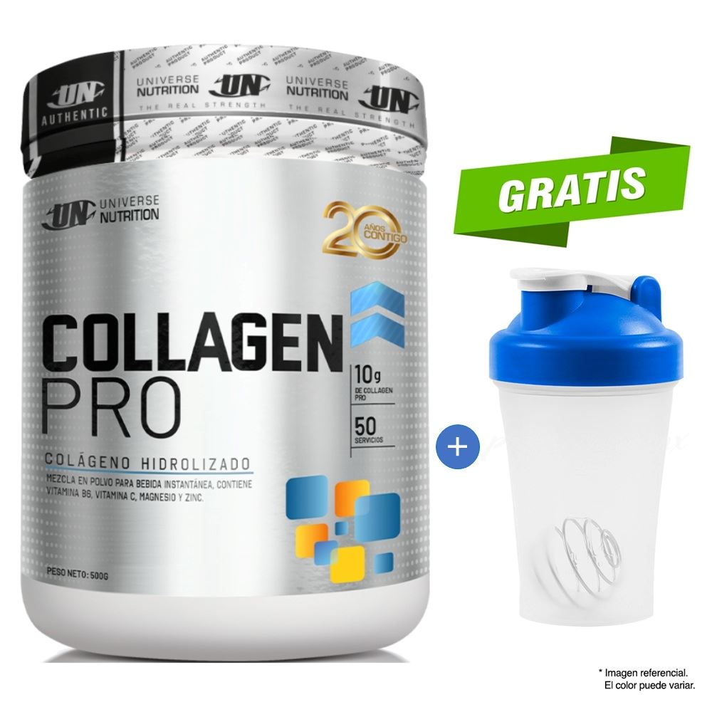 Collagen pro 500g colágeno universe nutrition sandia + regalo