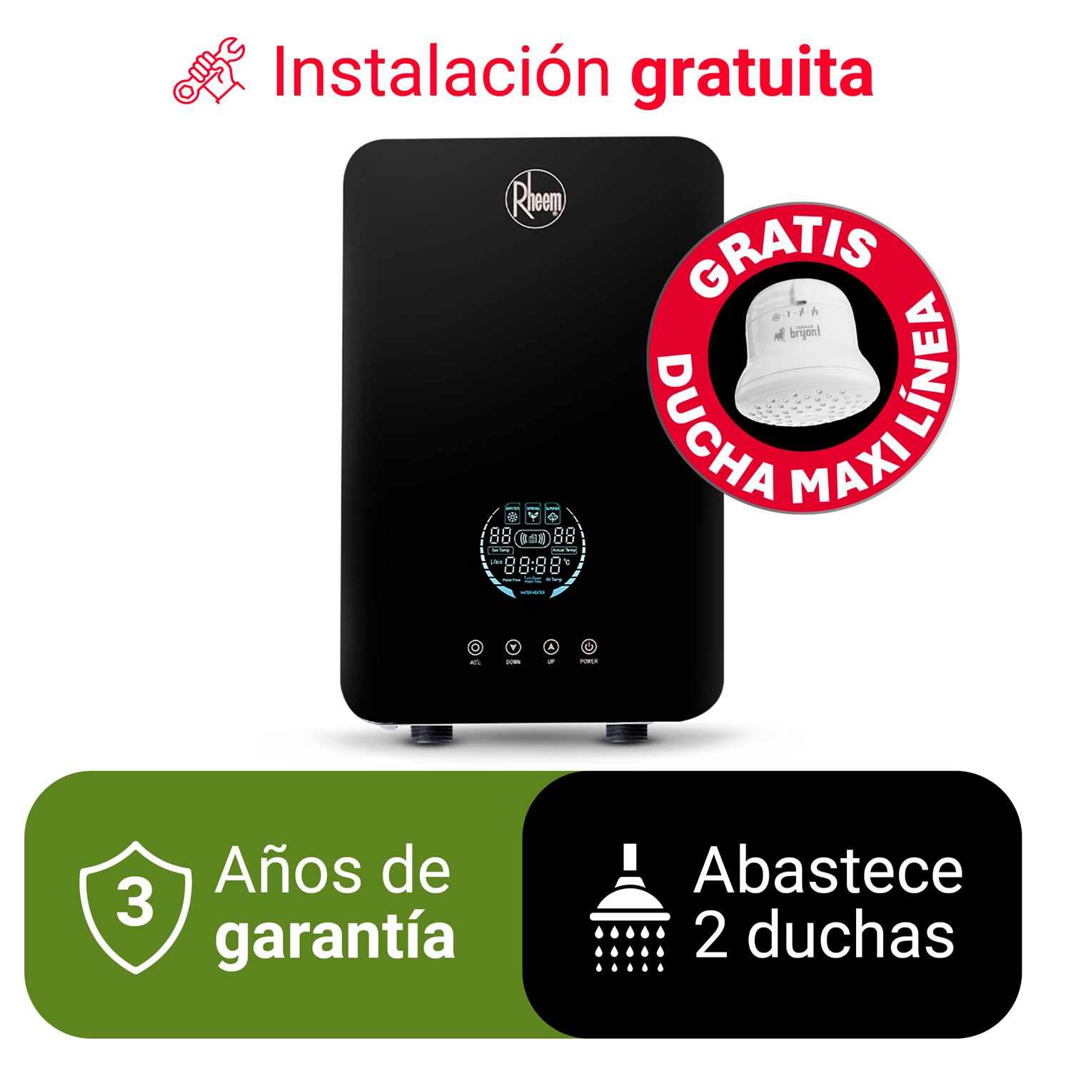 RAPIDUCHA PERFORMANCE 8.8 KW RHEEM
