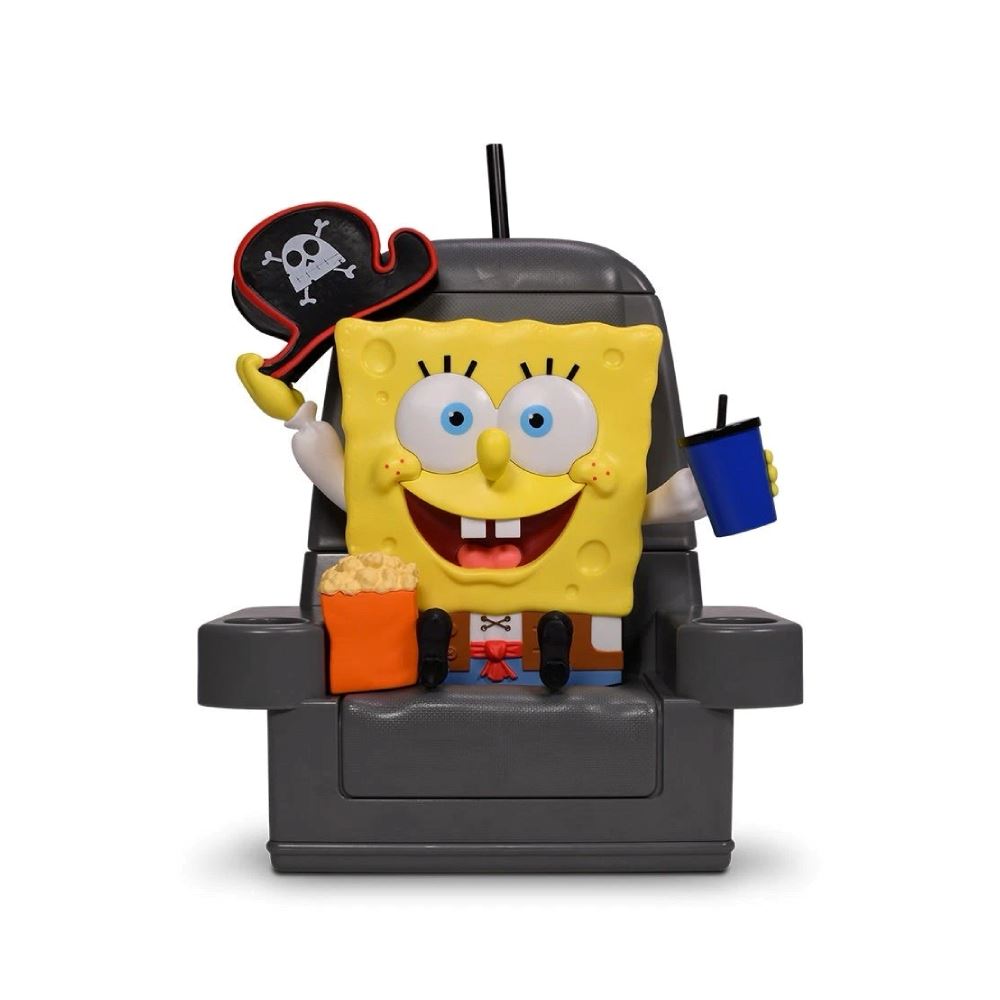 Combo Silla de Bob Esponja Cubo de Palomitas y Vaso