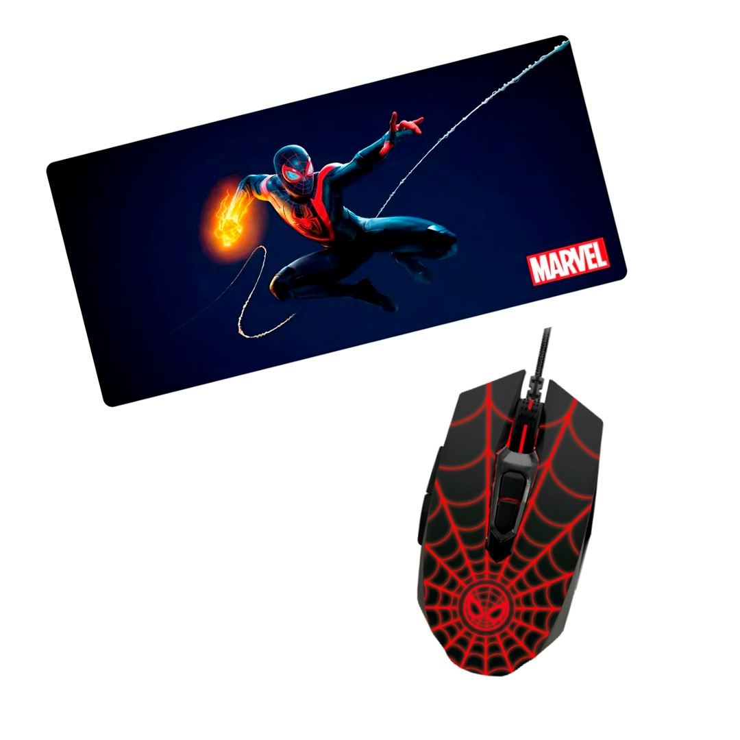 Combo Xtech Spider Mouse + Mousepad Spider Xtech