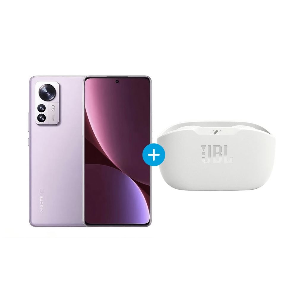 Combo Xiaomi 12 256GB 12GB Purpura + Audifonos JBL Vibe Buds