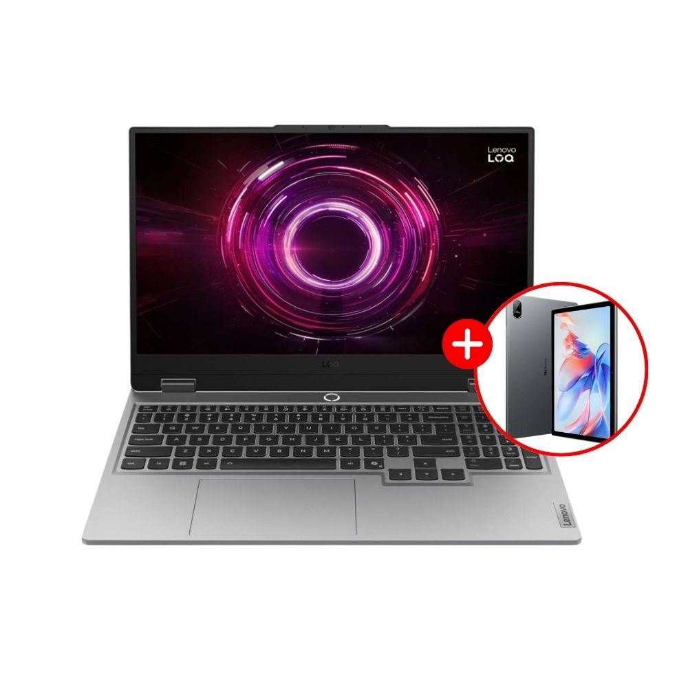 Combo Laptop Lenovo LOQ 15AHP10 15.6" AMD Ryzen 7 512GB  + Tablet Blackview Tab 11 WIFI