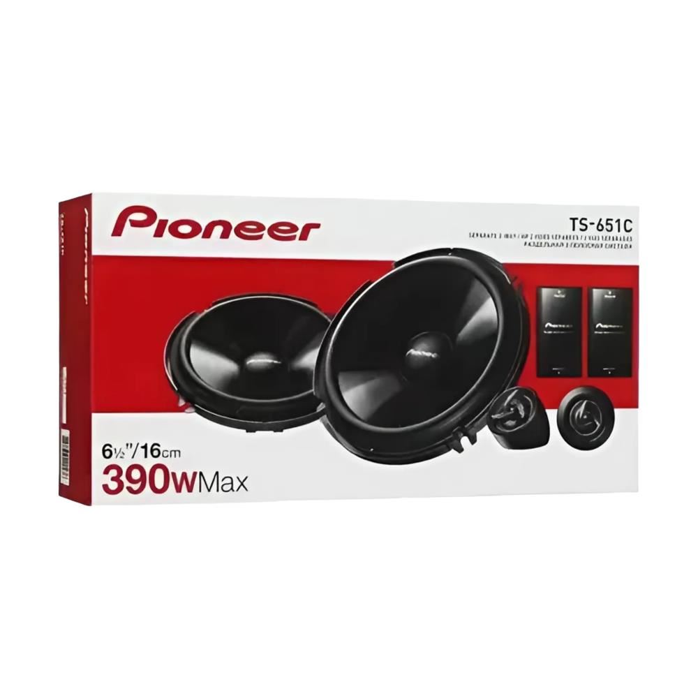 SET DE PARLANTES COMPONENTES PIONEER TS-651C - 390 watts