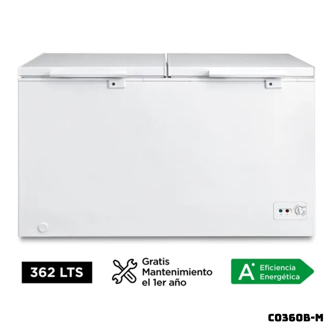CONGELADOR BORD 362 L BLANCO - CO360B-M
