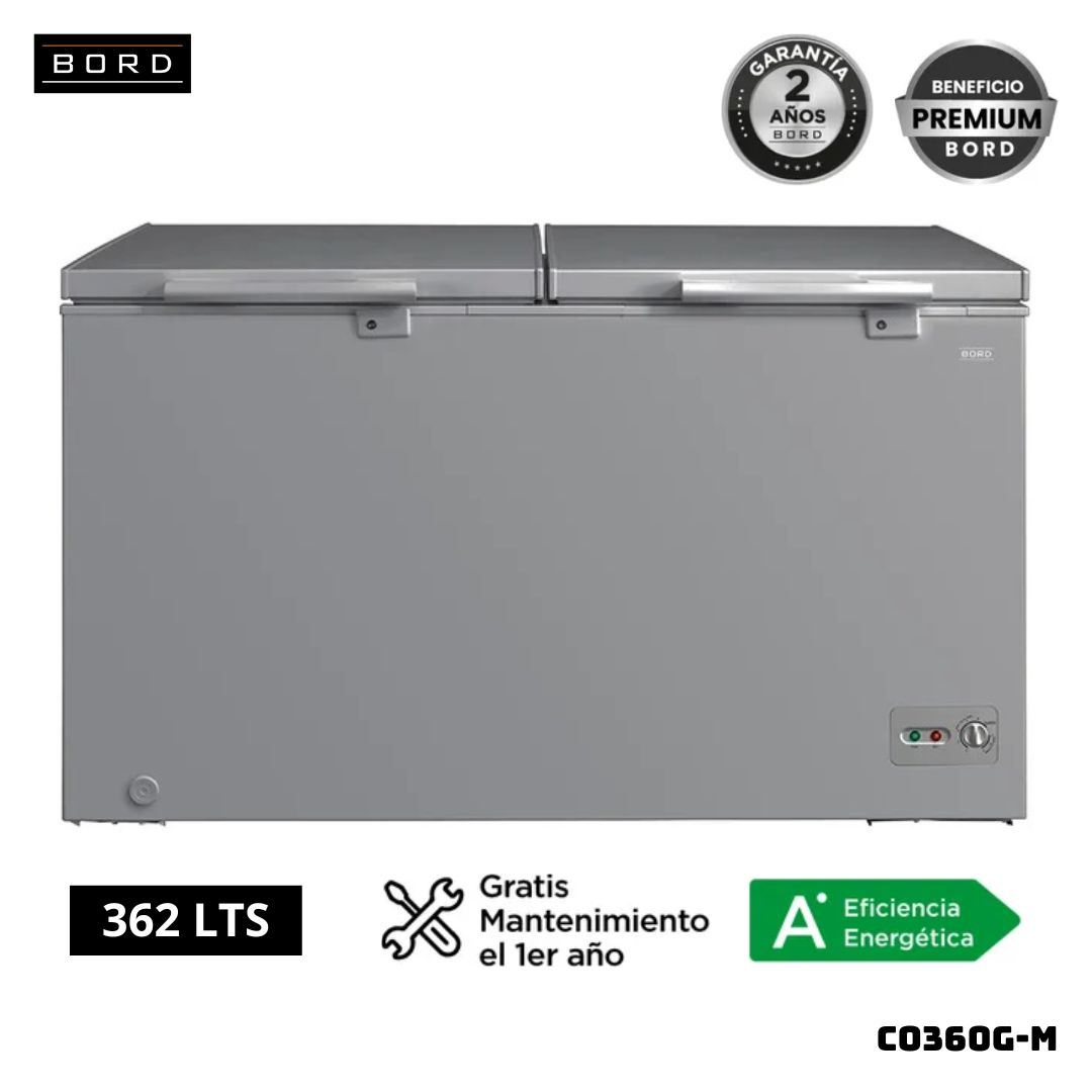 CONGELADORA BORD 362 L GRIS - CO360G-M