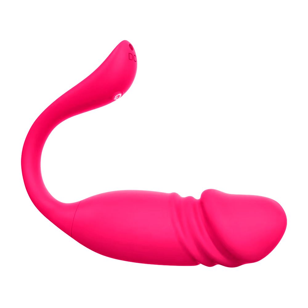 Consolador Vibrador Punto G Realista de Doble Estimulación 9 Modos con App