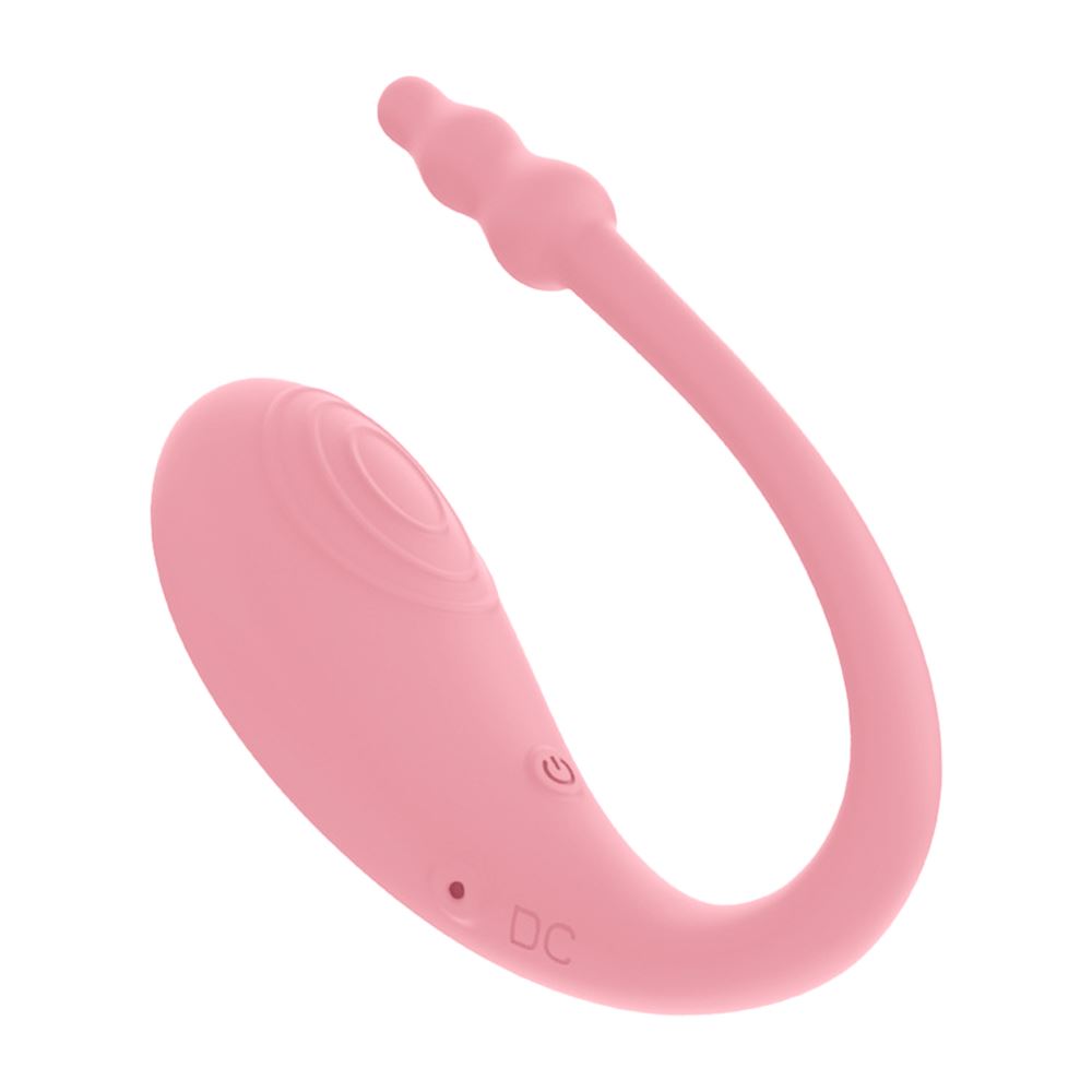 Consolador Vibrador Tipo C de Doble Estimulación 10 Modos con App